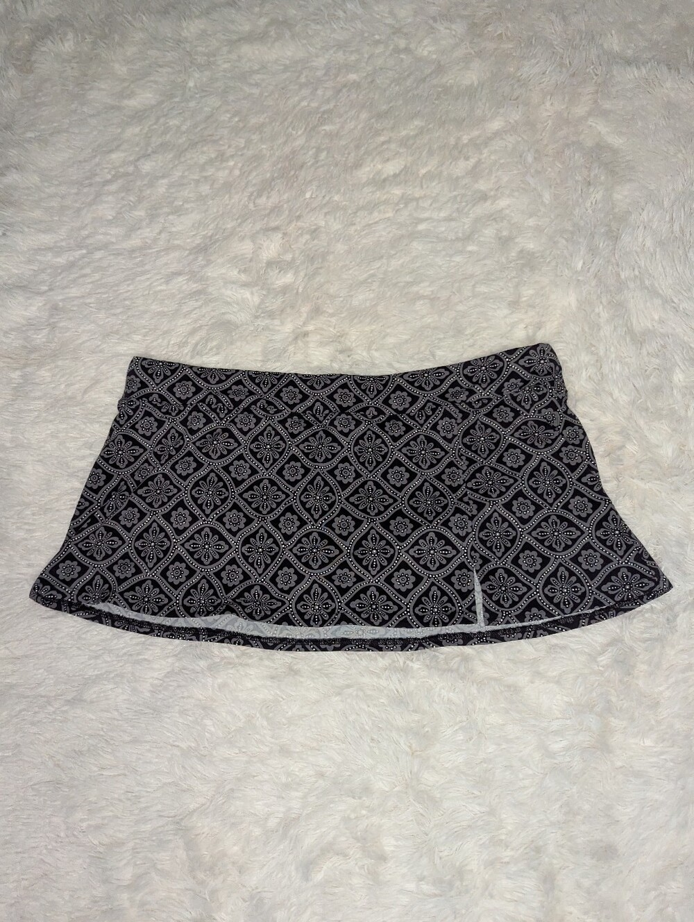 vintage Micro mini swim skirt